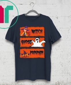 WITCH GHOST PUMPKWITCH GHOST PUMPKIN HALLOWEEN SHIRTIN HALLOWEEN SHIRT