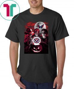 Washington Capitals Copy Halloween Freddy Krueger Jason Michael Myers Shirt