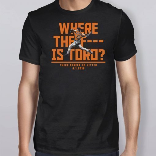 Where The F Is Toro Official Tee Shirt