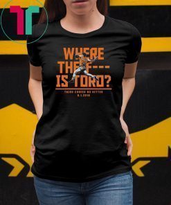 Where The F Is Toro Official Tee Shirt