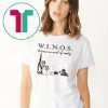 Wine winos women in need of sanity shirt