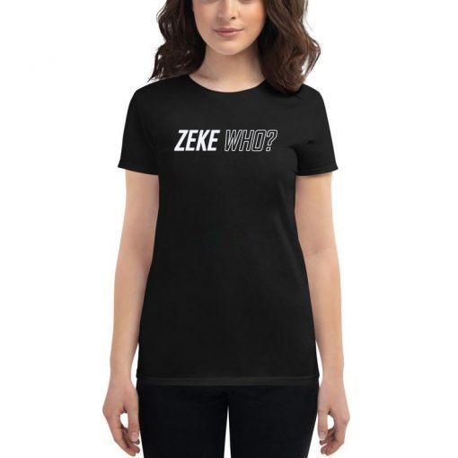Zeke Who Dallas Cowboys Official Tee Shirt