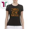 Zombies Ate My Pancreas Halloween Tee Shirt