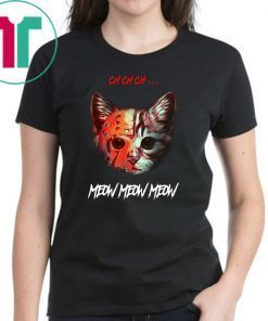 jason voorhees cat meow halloween Shirt