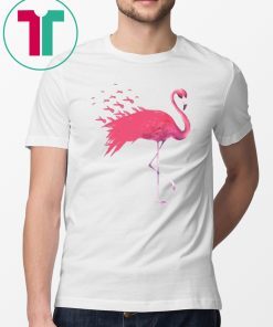 Breast Cancer Awareness Flamingo Funny T-Shirt