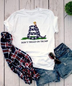 Gadsden Flag Don’t Tread On Trump Tee Shirt