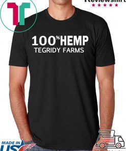 100% Hemp Tegridy Farms Parody T-Shirts