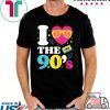 1990's 90s TShirt I Heart the Nineties Shirt