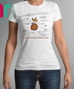 A Simple Question Of Weight Ratios Funny Math T-Shirt