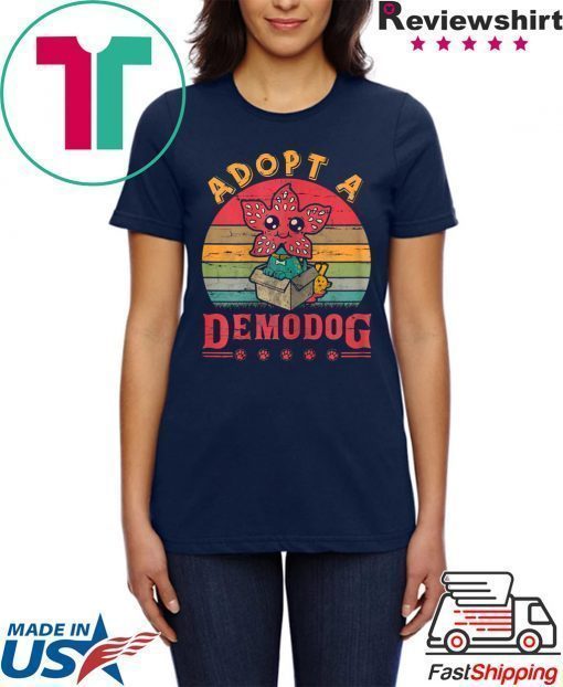 Adopt A Demodog Funny Dog Lovers Shirt