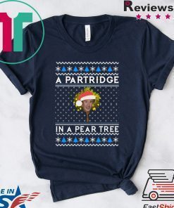 Alan Partridge In a pear tree Christmas T-Shirt