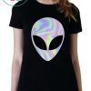 Alien Head T Shirt Colorful Alien Shirt