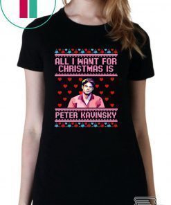 All I Want For Christmas Is Peter Kavinsky Christmas T-Shirt