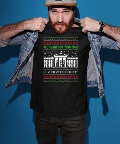 All I want for Christmas is a new President T-Shirt