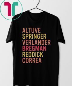 Altuve Bregman Astros Players T-Shirt