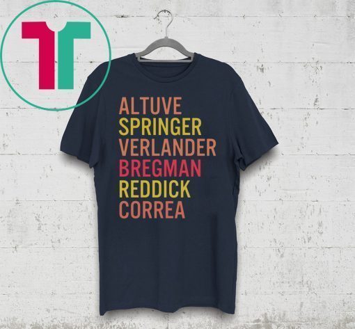 Altuve Bregman Astros Players T-Shirt