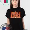 Astros Cap with 2019 World Series Patch T shirt
