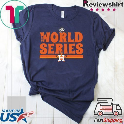 Astros Cap with 2019 World Series Patch T shirt