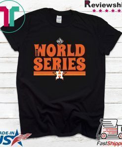 Astros Cap with 2019 World Series Patch T shirt