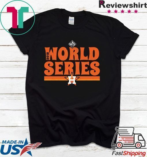 Astros Cap with 2019 World Series Patch T shirt