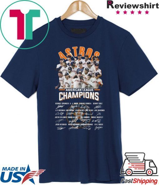 Astros Championship all signature shirt