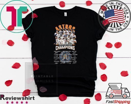 Astros Championship all signature shirt