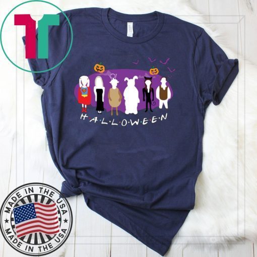 Awesome The One with the Halloween Party Halloween Friends shirt