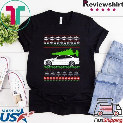 BMW E46 M3 Christmas T-Shirt