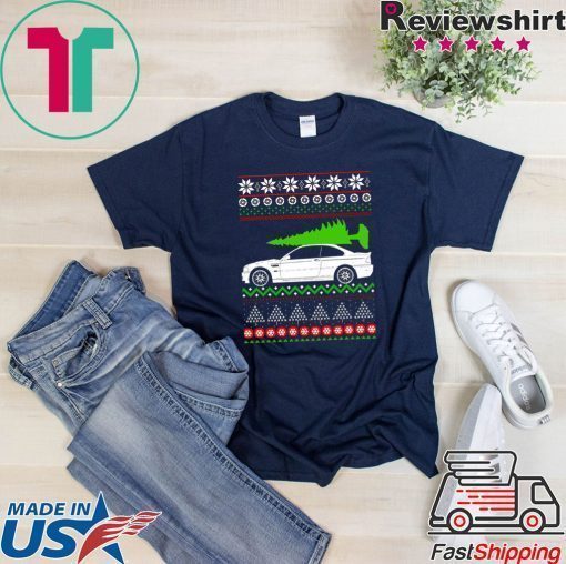 BMW E46 M3 Christmas T-Shirt