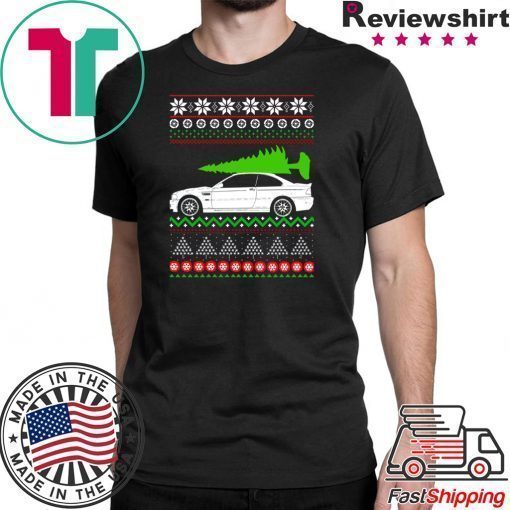 BMW E46 M3 Christmas T-Shirt