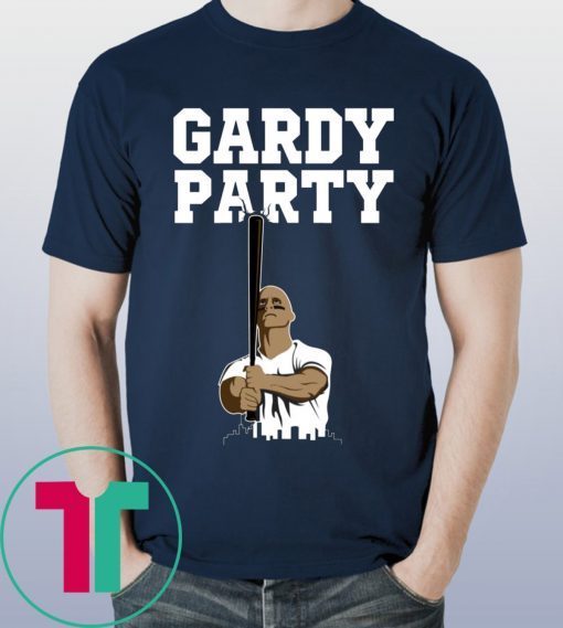 BRETT GARDNER GARDY PARTY SHIRT