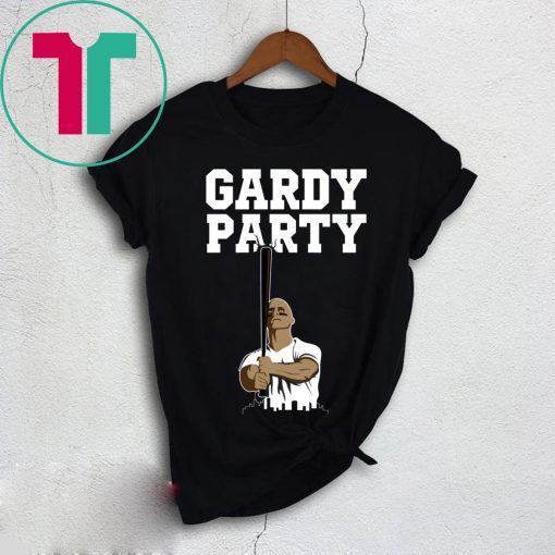 BRETT GARDNER GARDY PARTY SHIRT