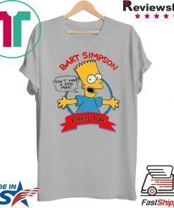 Bart Simpson Don’t have a cow man shirt