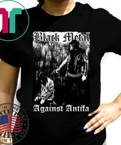 Offcial ‘Black Metal Against Antifa’ Tee Shirt Behemoth’s Nergal Reveals Tee