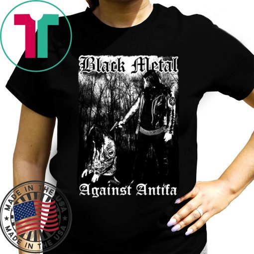 Offcial ‘Black Metal Against Antifa’ Tee Shirt Behemoth’s Nergal Reveals Tee