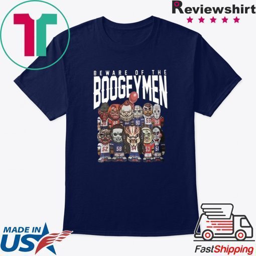 Beware Of The Boogeymen Patriots Defense T-Shirt