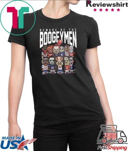 Beware Of The Boogeymen Patriots Defense T-Shirt