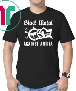 Black Metal Against Antifa T-Shirt