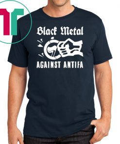 Black Metal Against Antifa T-Shirt