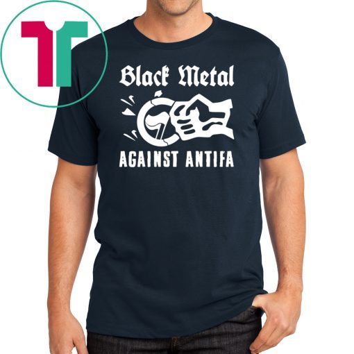 Black Metal Against Antifa T-Shirt