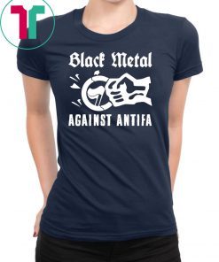 Black Metal Against Antifa T-Shirt