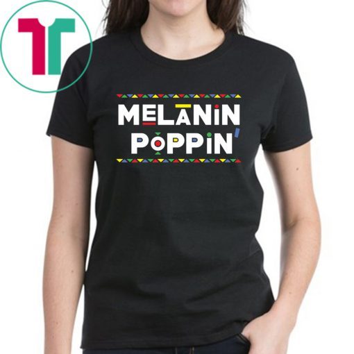 Black Queen Melanin African American Women Tee T-Shirt