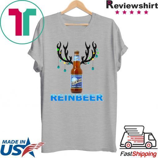 Blue Moon ReinBeer Christmas T-Shirt