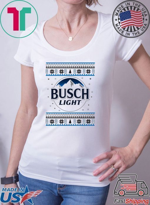 Busch Light Christmas T-Shirt