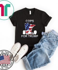 Buy Cops for Donald Trump Minnesota T-Shirt