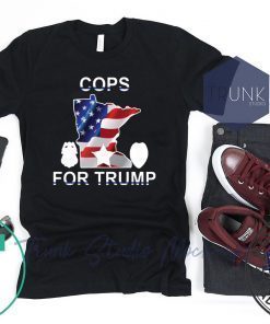 Buy Cops for Donald Trump Minnesota T-Shirt