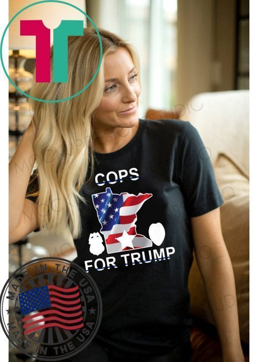 Buy Cops for Trump 2020 Shirt - Image 2