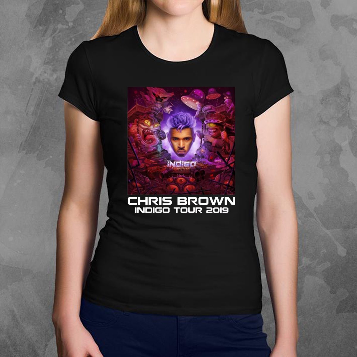 Chris Brown Indigo Tour 2019 shirt