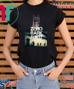 Conan Dog Hero Zero Bark Thirty Shirt