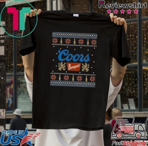 Coors Banquet Beer Sweatshirt Coors Banquet Christmas Ugly T-Shirt